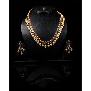 Jaipuri Kundan Necklace Set